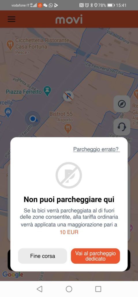 Non parcheggiare